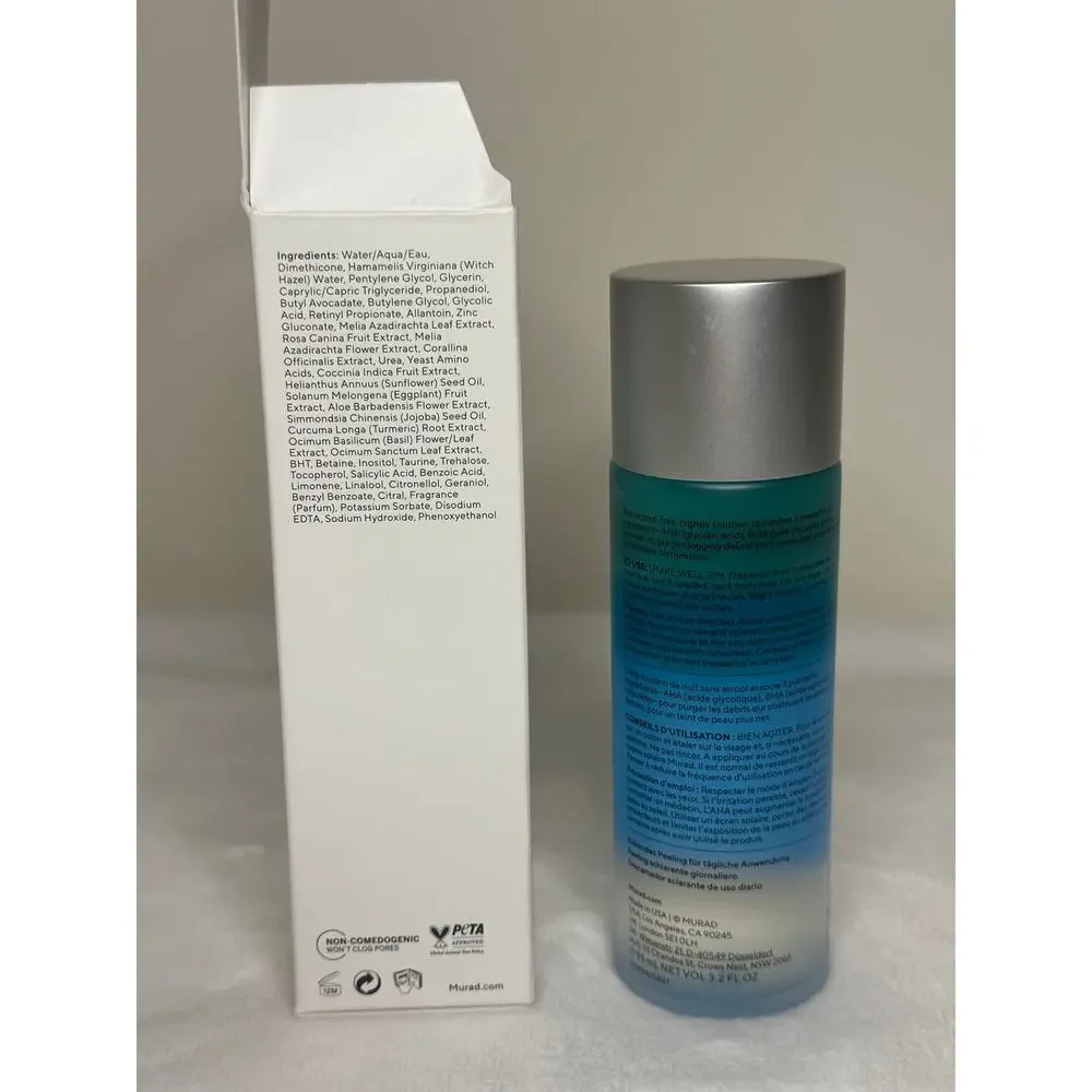 Murad AHA/BHA/Retinoid Daily Clarifying Peel 3.2 fl oz - Picture 4 of 4